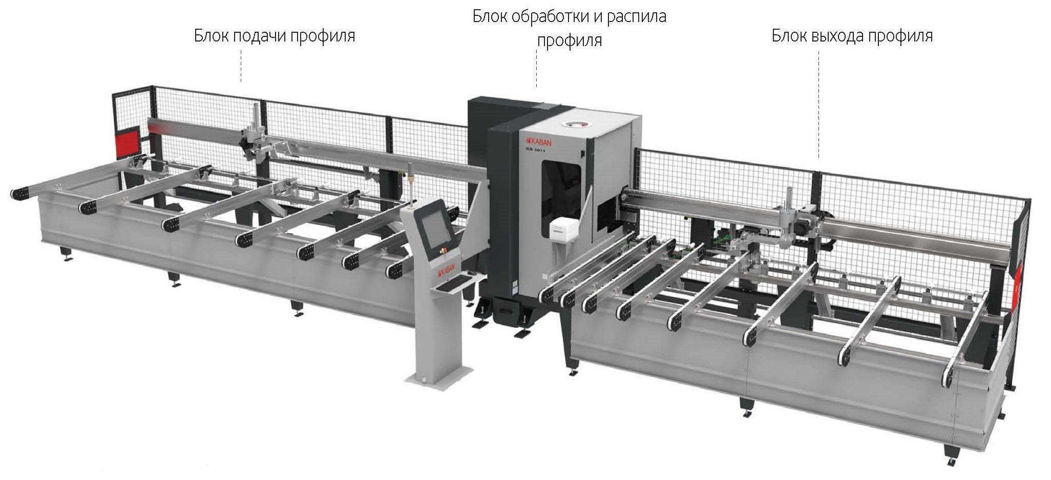 KABAN SB3011 Обрабатывающий и распиловочный центр